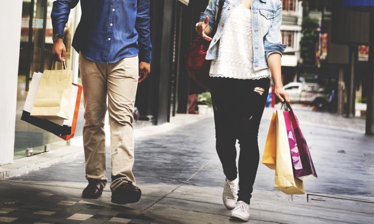 consumers shopping