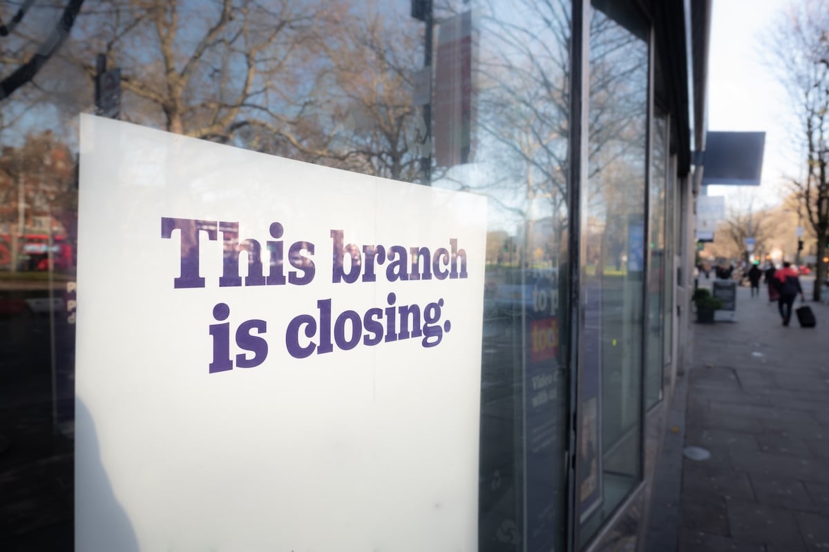 Branch closure