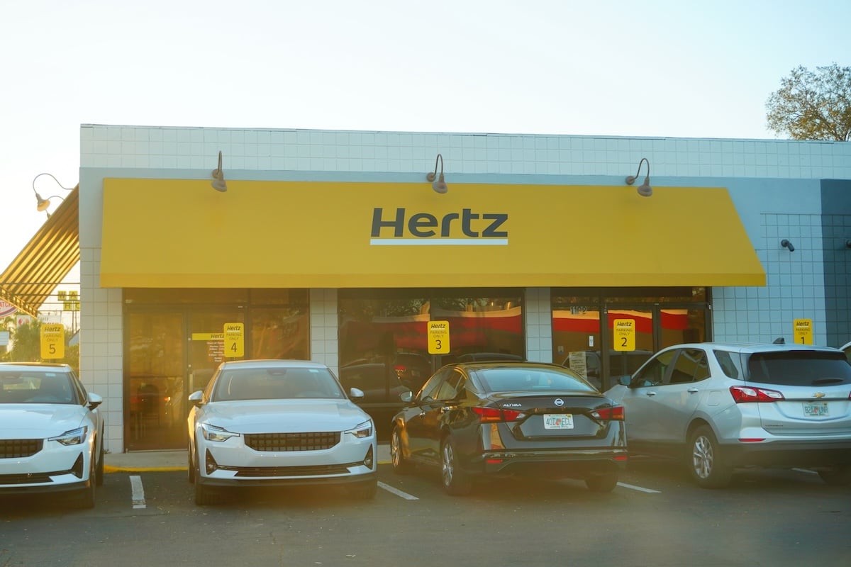 Hertz stock
