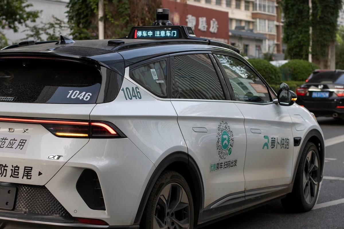 Chinese self-driving cars