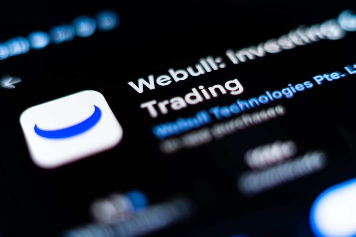 Webull stock