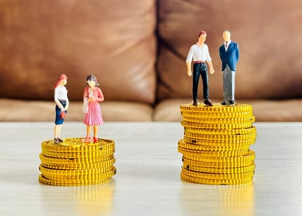 Wage gap disparity