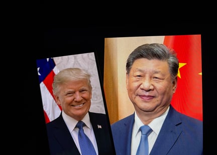 Trump Xi Jinping