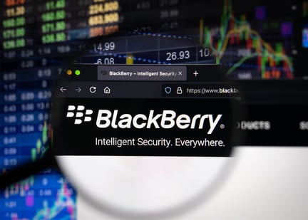 Blackberry stock