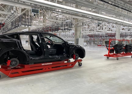 Tesla manufacturing