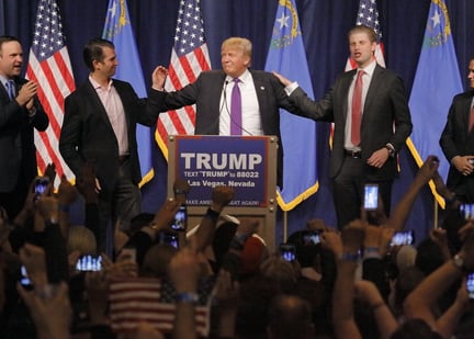 Donald Trump and sons