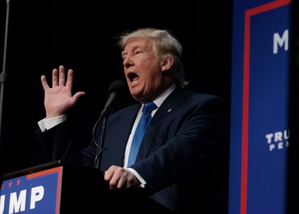 Shouting Donald