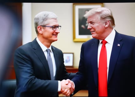 Tim Cook Trump