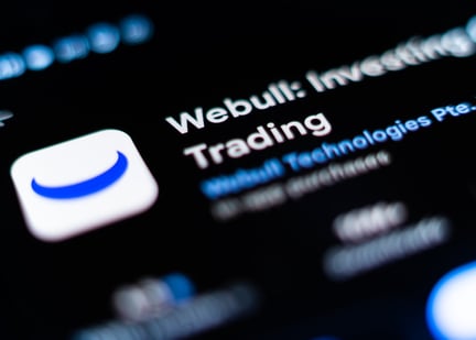 Webull stock