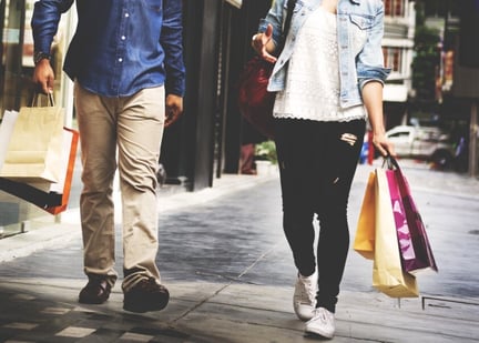 consumers shopping