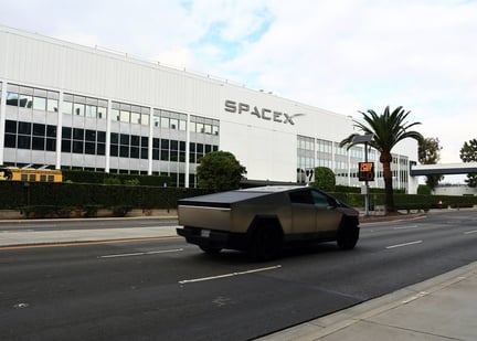 tesla near spacex